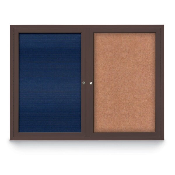 Corkboard, Cloud /Satin, 72" x 48"